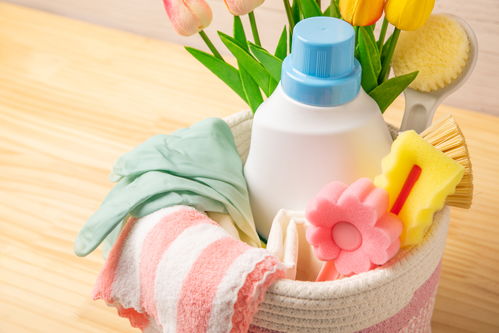 編織籃里的潔凈美學 收納與展示清潔洗護用品的攝影藝術